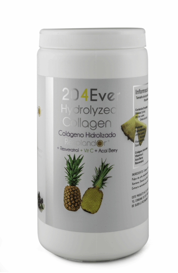 204_Pina 0.19 Colágeno hidrolizado 204Ever Resplandor®