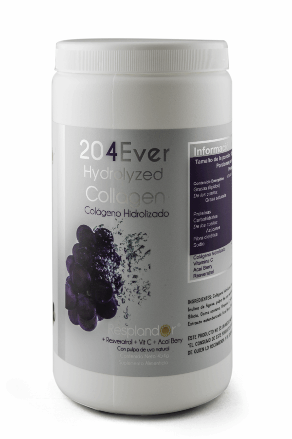 204_Uva 0.19 Colágeno hidrolizado 204Ever Resplandor®