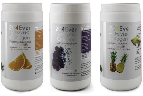 3 Pack Colágeno Colágeno hidrolizado 204Ever Resplandor®