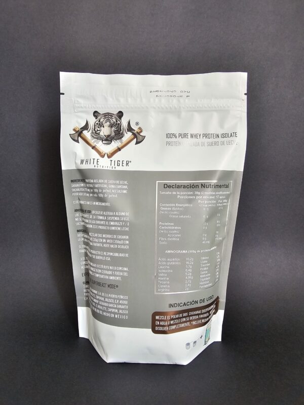 20240705_123249 Proteína Aislada de suero de leche White Tiger 100% Isolatada Isolated Whey Sabor vainilla